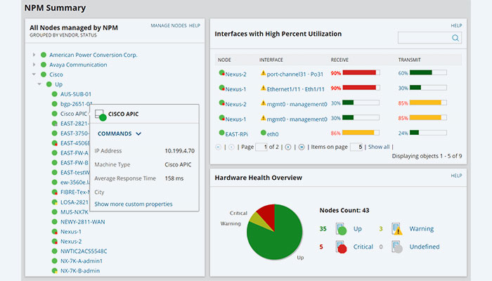 Solarwinds Bandwidth Analyzer Pack